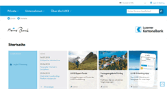 Desktop Screenshot of lukb.ch